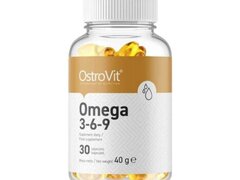 Omega 3-6-9 400mg 30 Capsule moi (Ulei de peste), OstroVit